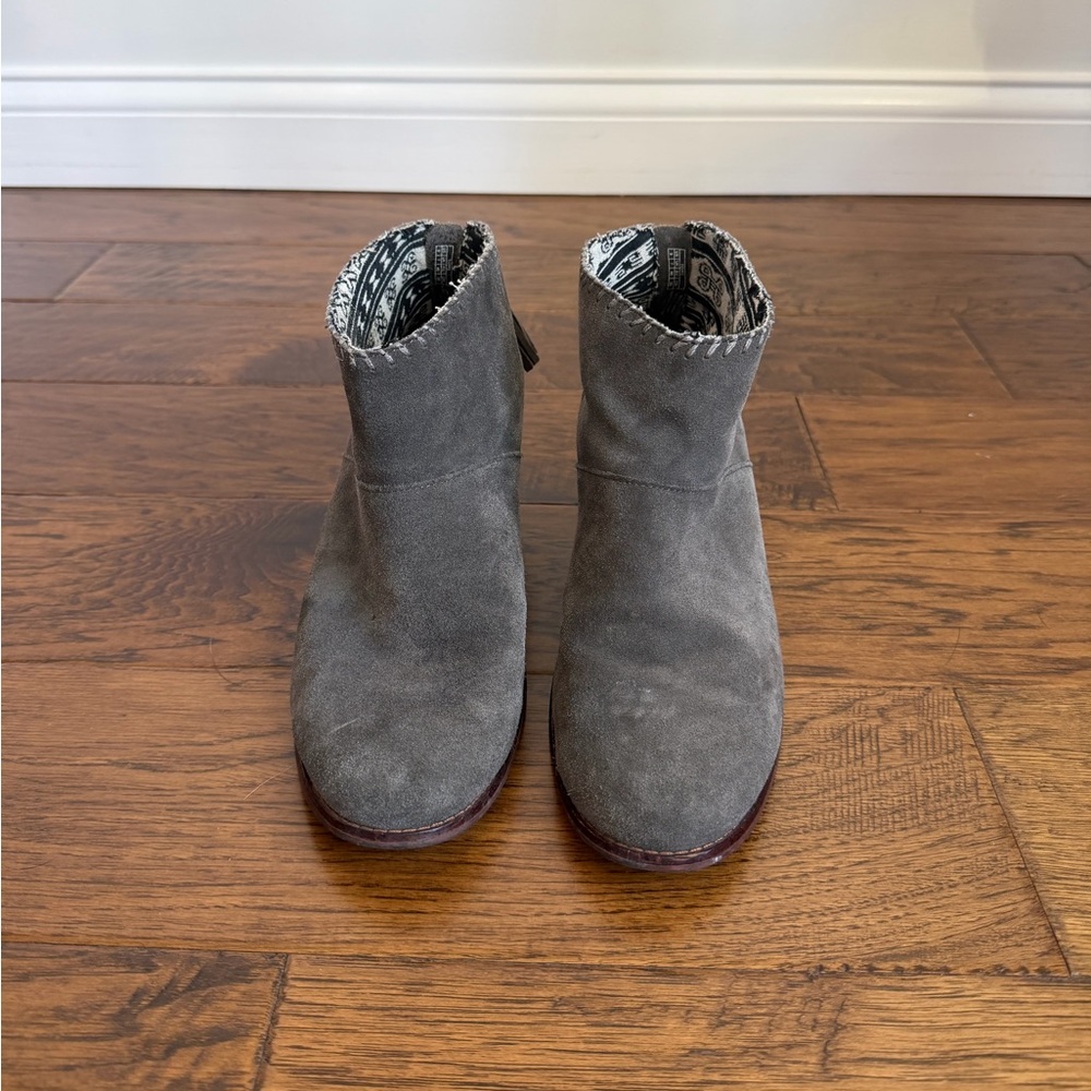 TOMS Leila Gray Ankle Boots